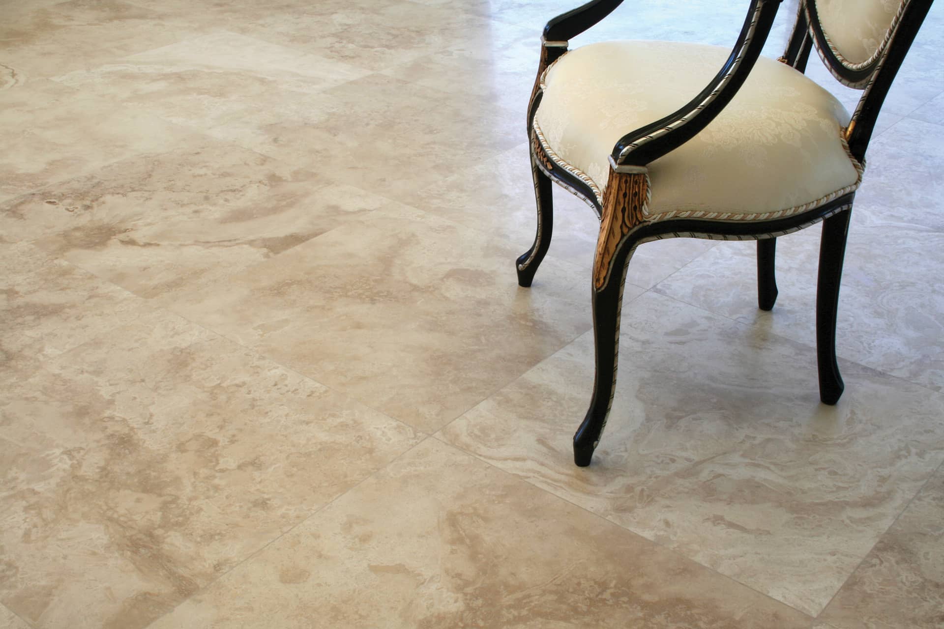 Travertine Tiling